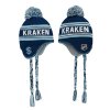 Dětská zimní čepice Seattle Kraken NHL Jacquard Tassel