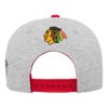 Dětská kšiltovka Chicago Blackhawks NHL Heather Tailsweep Snapback