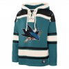 Pánská mikina San Jose Sharks NHL ’47 Superior Lacer Hood