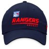 Pánská kšiltovka New York Rangers NHL Authentic Pro Locker Room Unstructured Adjustable Cap
