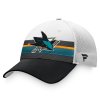 Pánská kšiltovka San Jose Sharks NHL Authentic Pro Draft Jersey Hook Structured Trucker Cap