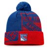 Pánská zimní čepice New York Rangers NHL Block Party Cuffed