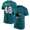 Pánské tričko Tomáš Hertl #48 San Jose Sharks NHL Name & Number Graphic T-Shirt