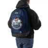 Batoh Edmonton Oilers NHL FOCO Big Logo Bungee Backpack