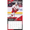 Kalendář Carolina Hurricanes NHL 2023 Wall Calendar