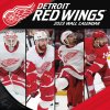 Kalendář Detroit Red Wings NHL 2023 Wall Calendar