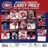 Kalendář Montreal Canadiens NHL Carey Price #31 2023 Wall Calendar