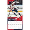 Kalendář Washington Capitals NHL 2023 Wall Calendar