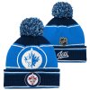Dětská zimní čepice Winnipeg Jets NHL Grinder 2 Jacquared Cuff