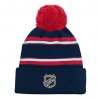 Dětská zimní čepice Columbus Blue Jackets NHL Wordmark Cuffed Pom