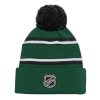 Dětská zimní čepice Minnesota Wild NHL Wordmark Cuffed Pom