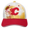 Dětská kšiltovka Calgary Flames NHL Paint Splatter Fashion Meshback