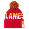 Dětská zimní čepice Calgary Flames NHL Faceoff Jacquard Knit
