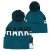 Dětská zimní čepice San Jose Sharks NHL Faceoff Jacquard Knit