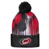 Dětská zimní čepice Carolina Hurricanes NHL Paint Splatter Cuffed