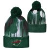 Dětská zimní čepice Minnesota Wild NHL Paint Splatter Cuffed