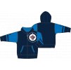 Dětská mikina Winnipeg Jets Faceoff Colorblocked Fleece Full-Zip