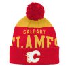 Dětská zimní čepice Calgary Flames NHL Stetchark Knit