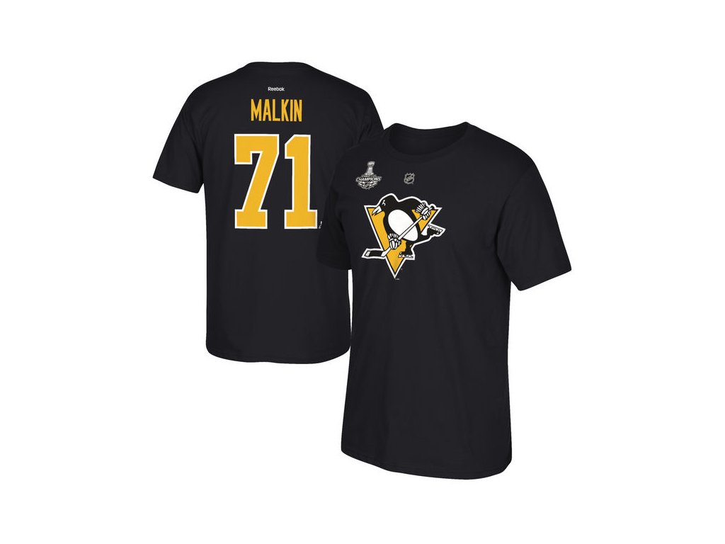 Tričko Pittsburgh Penguins 2016 Stanley Cup Champions Evgeni Malkin