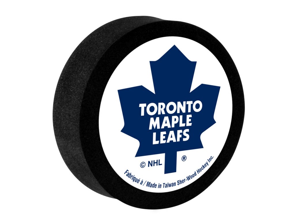 Penový puk Toronto Maple Leafs Sher-Wood