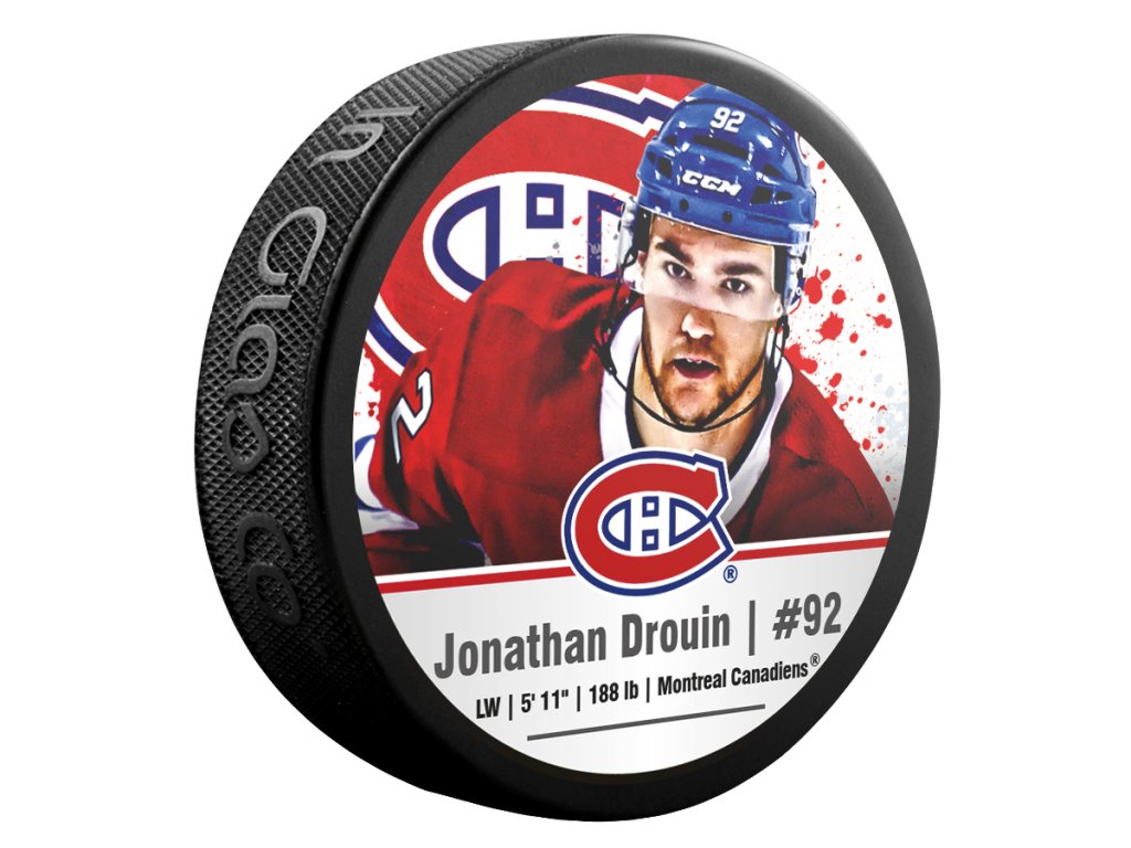 Puk Montréal Canadiens Jonathan Drouin #92 NHLPA