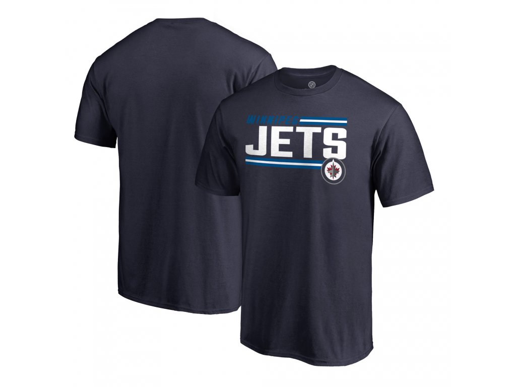 Tričko Winnipeg Jets Iconic Collection On Side Stripe (Veľkosť XXL)