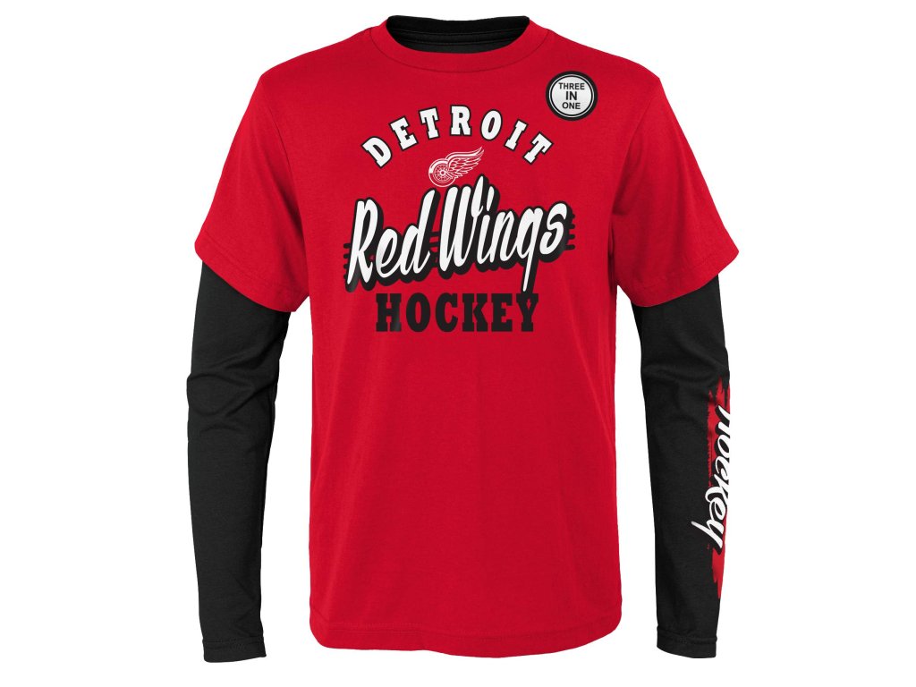 Detská trička Detroit Red Wings Two-Man Advantage 3 in 1 Combo Set