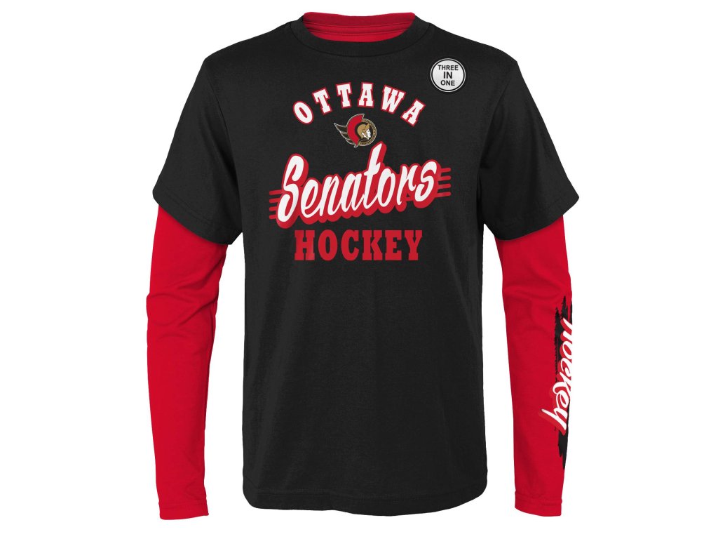 Detská trička Ottawa Senators Two-Man Advantage 3 in 1 Combo Set