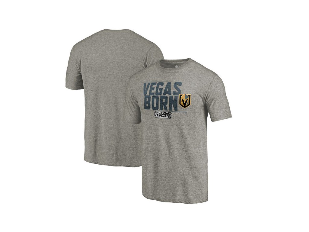 Pánské tričko Vegas Golden Knights NHL 2018 Stanley Cup Playoffs Bound Home Ice Advantage