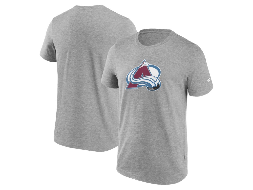 Pánské tričko Colorado Avalanche NHL Primary Logo Graphic T-Shirt Sport Gray Heather