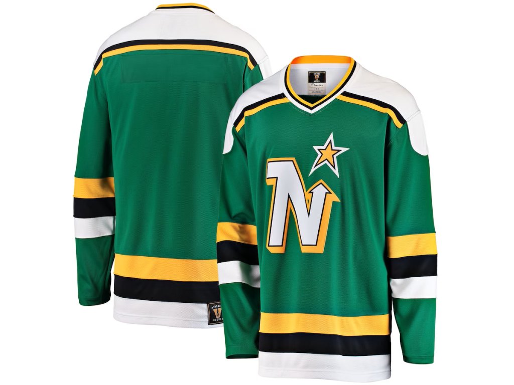 Pánský dres Minnesota North Stars NHL Breakaway Heritage Blank Jersey - Green