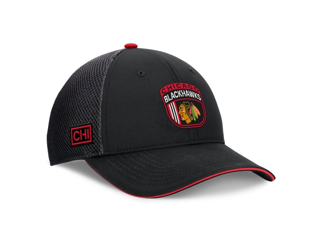 Pánská kšiltovka Chicago Blackhawks 2024 Draft NHL On Stage Trucker Adjustable Hat