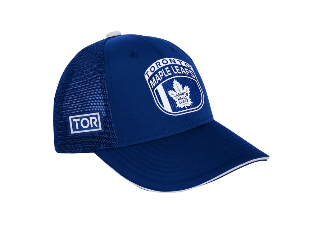 Dětská kšiltovka Toronto Maple Leafs 2024 Draft NHL On Stage Trucker Adjustable Hat