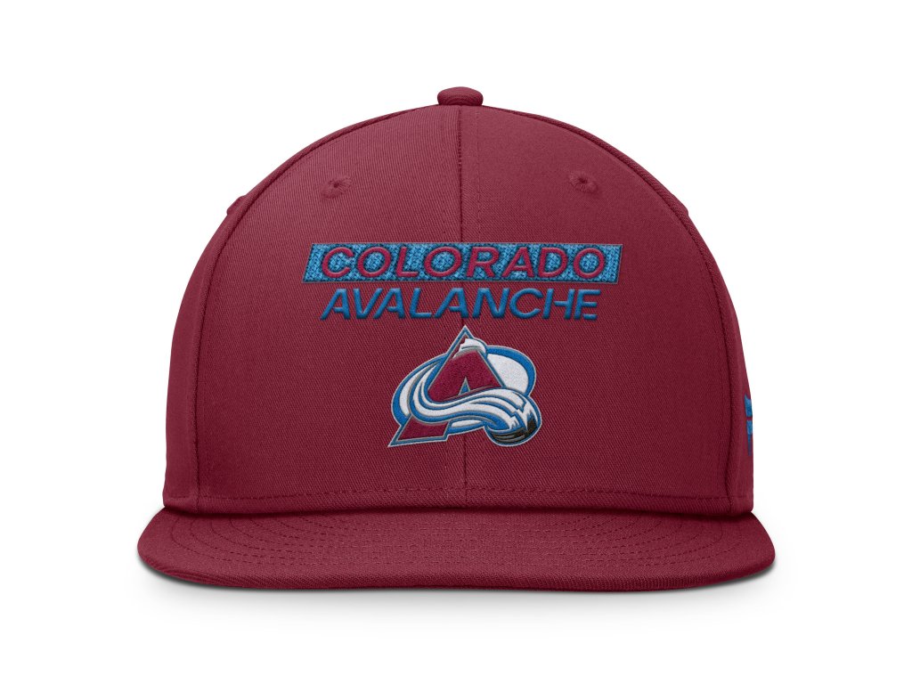 Pánská kšiltovka Colorado Avalanche NHL AP Rink Prime Structured Mid Crown Adj. Squarevisor Snapback