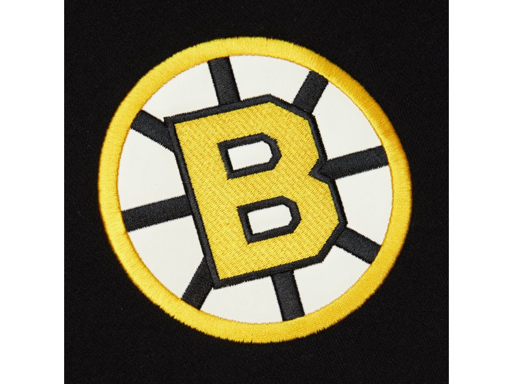 Pánská mikina Boston Bruins NHL Playoff Win 2.0 Full Zip Fleece Vintage Logo Bruins