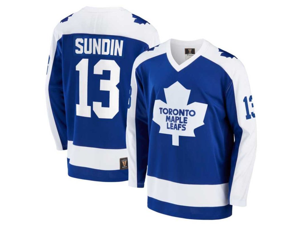 Pánský dres Toronto Maple Leafs NHL #13 Mats Sundin Premier Breakaway Vintage Jersey