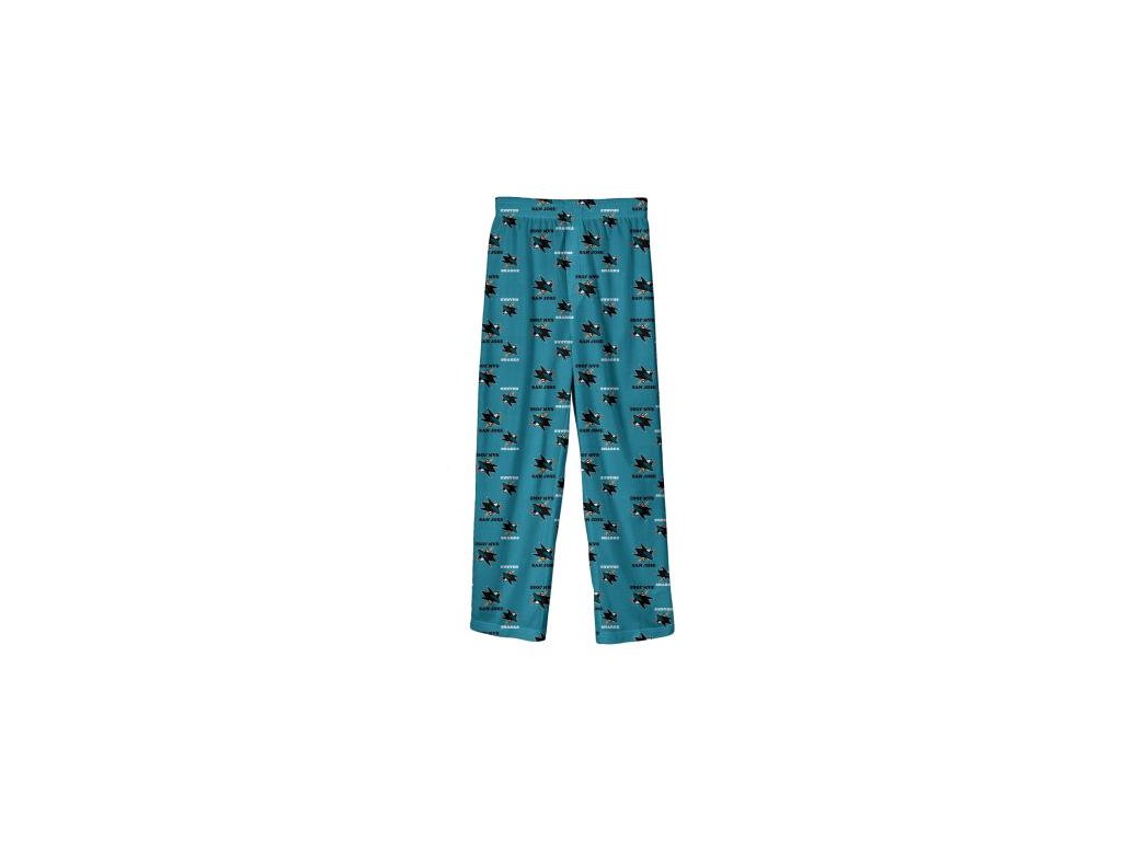 Dětské pyžamové kalhoty San Jose Sharks NHL Team Colored Printed Pant