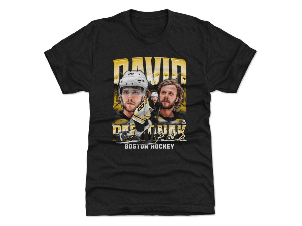 Detské tričko Boston Bruins NHL David Pastrnak #88 Vintage WHT 500 Level