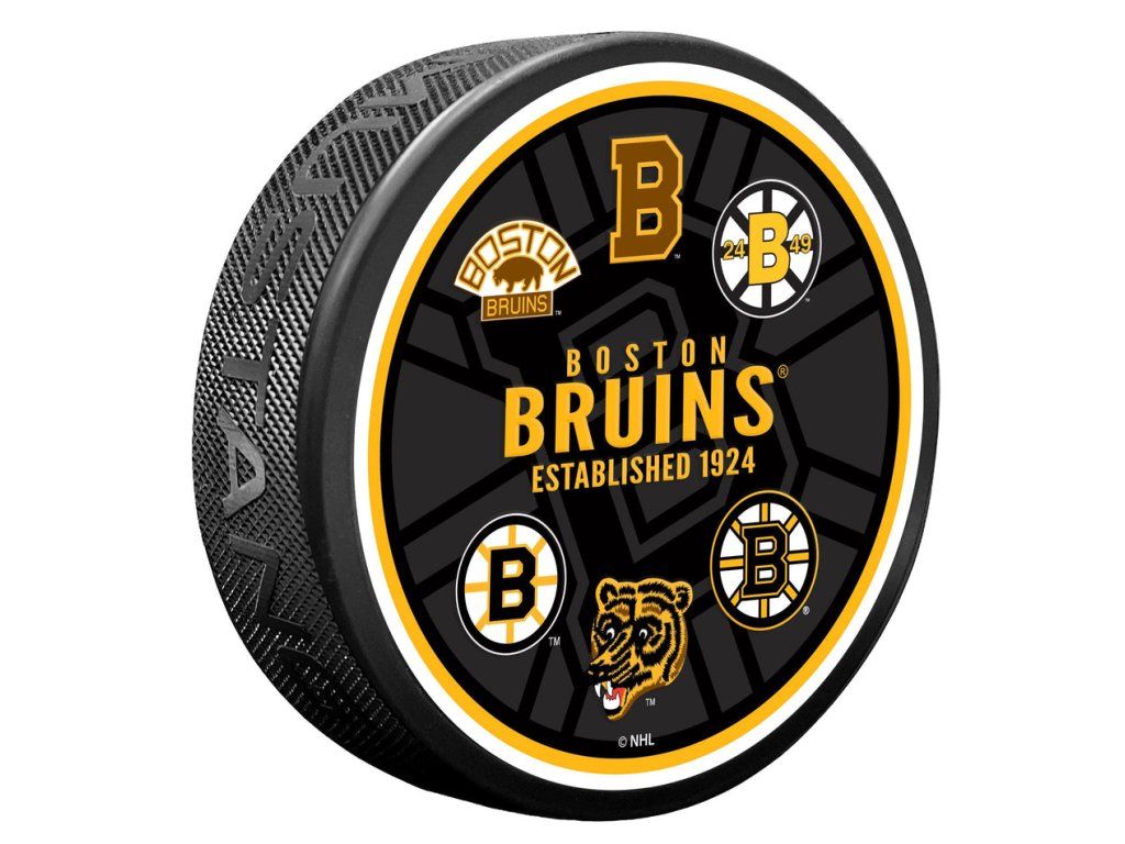 129545 puk boston bruins heritage