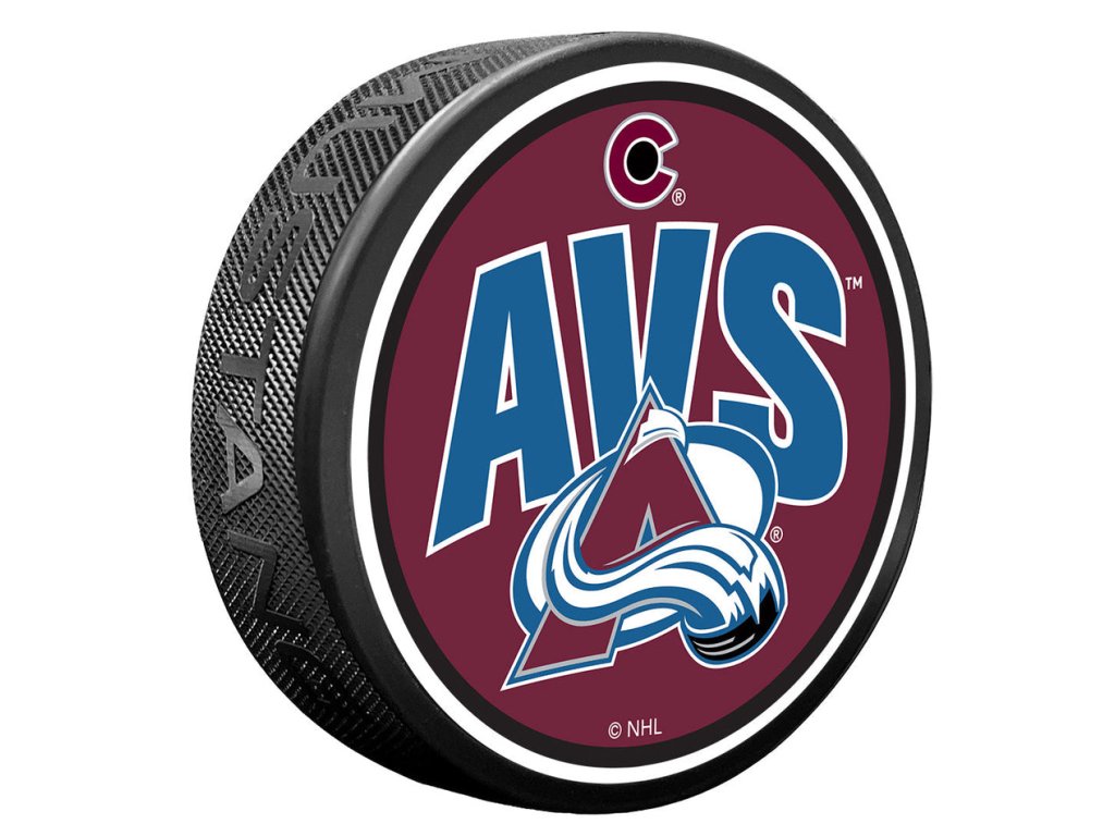 Puk Colorado Avalanche NHL Wordmark