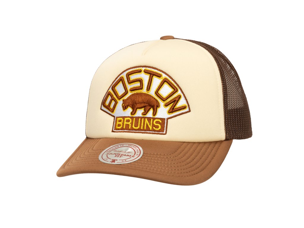 Pánská kšiltovka Boston Bruins NHL Vintage Block Trucker Vntg