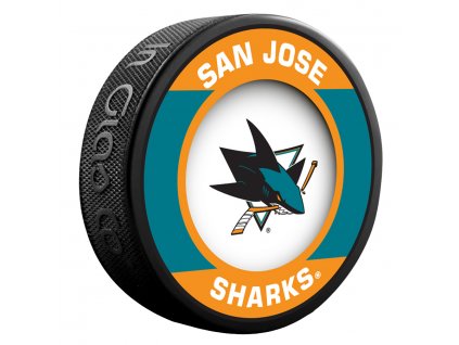 Puk San Jose Sharks NHL Retro