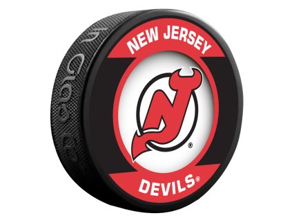 Puk New Jersey Devils NHL Retro