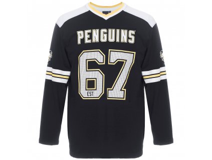 NHL tričko Pittsburg Penguins Hockey Heavy Jersey Long Sleeve