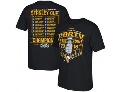 Tričko Pittsburgh Penguins 2016 Stanley Cup Champions Celebration Roster