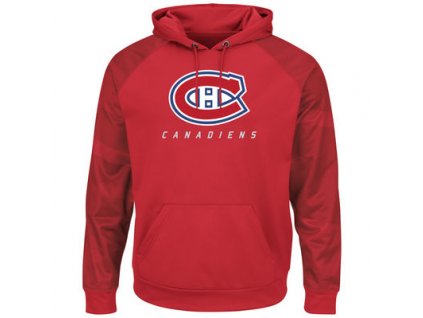 Mikina Montreal Canadiens Majestic Penalty Shot Therma Base Hoodie