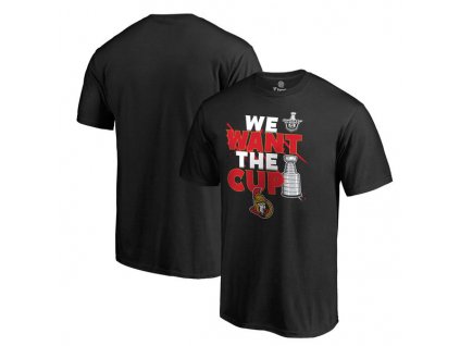 Pánské tričko Ottawa Senators NHL 2017 Stanley Cup Playoff Participant Blue Line