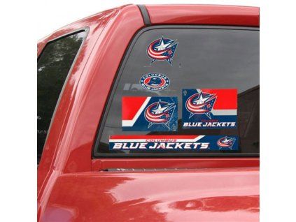 20873 samolepky columbus blue jackets nhl