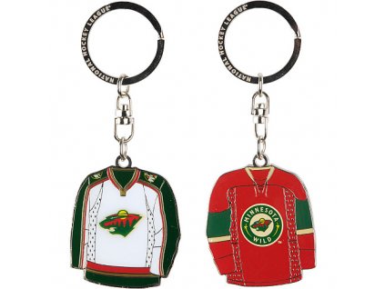 Přívěšek - Jersey - Minnesota Wild NHL - 2 kusy