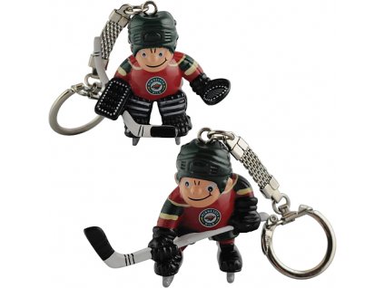 Přívěšek - Mini Players - Minnesota Wild NHL - 2 kusy